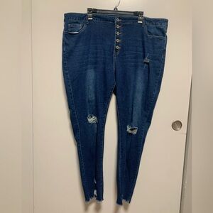 Women’s Plus Size 20/22 Skinny Jeans